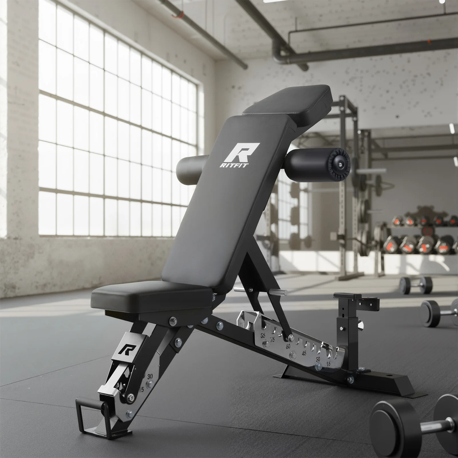 RitFit GATOR 1600LB Adjustable Weight Bench - Image 11