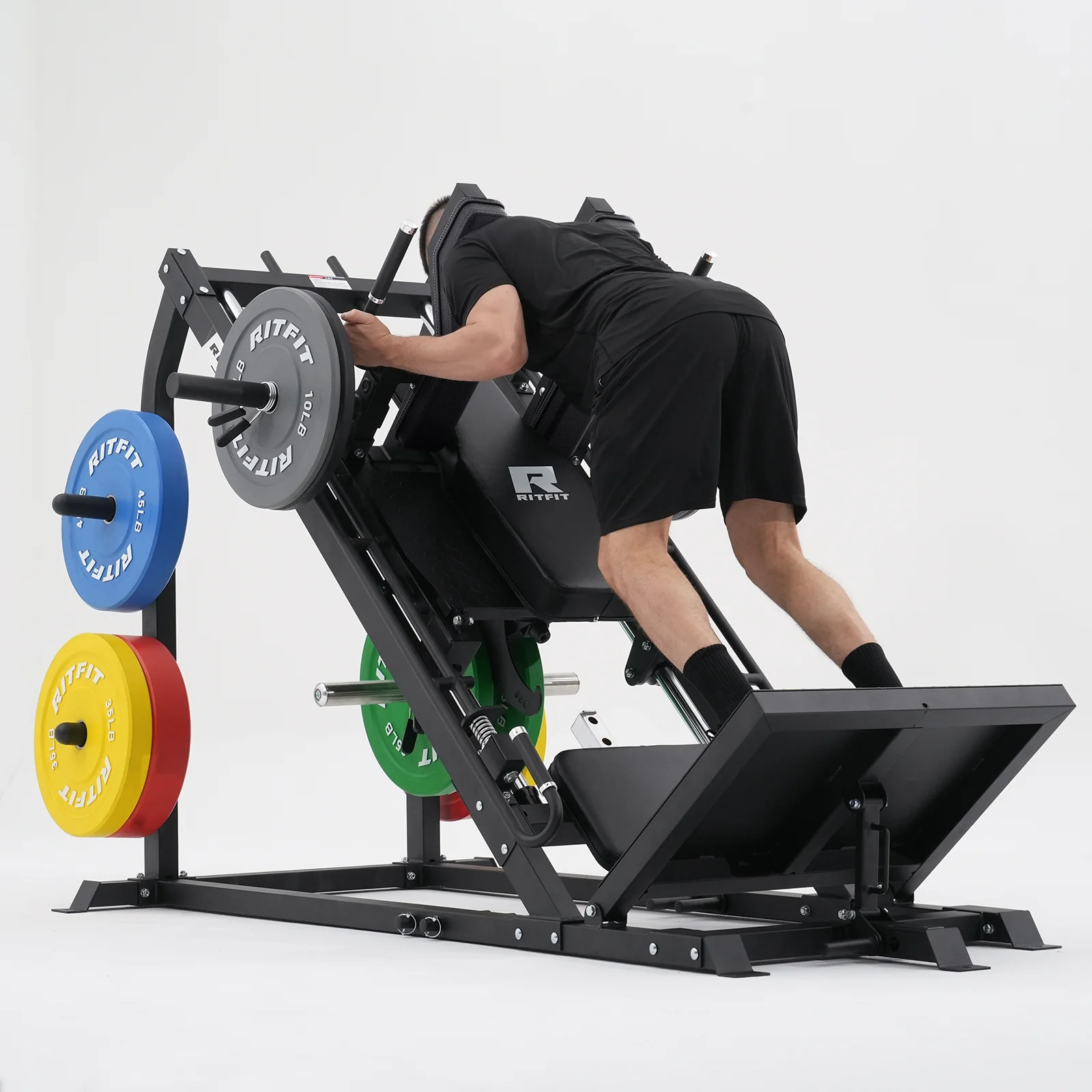 RitFit GAZELLE PRO 3-in-1 Leg Press & Hack Squat Machine Set - Image 24